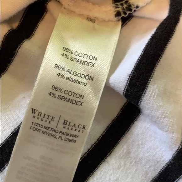 White House Black Market striped shirt - Picture 5 of 5